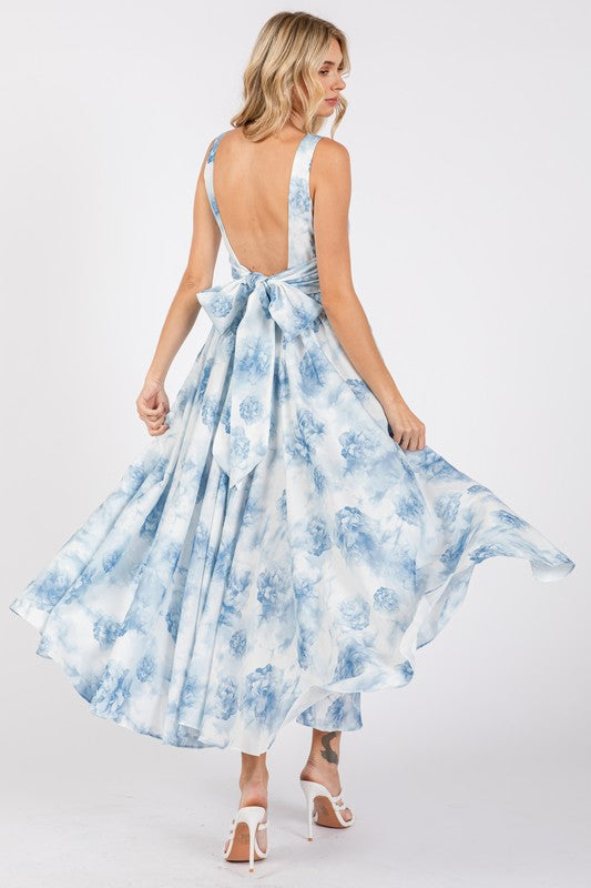 Ribbon Midi Dress