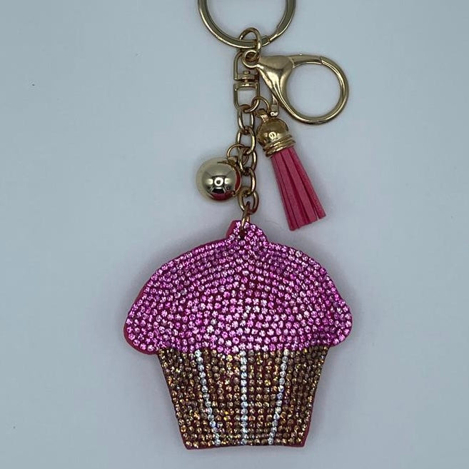 Cupcake Keychain