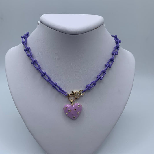 Lilac Love Necklace