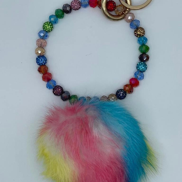 Fluffy Keychain