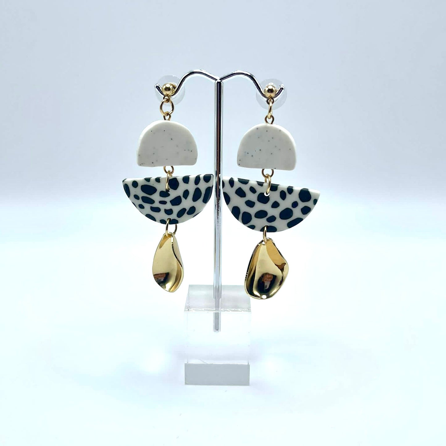 Black Gold Earrings