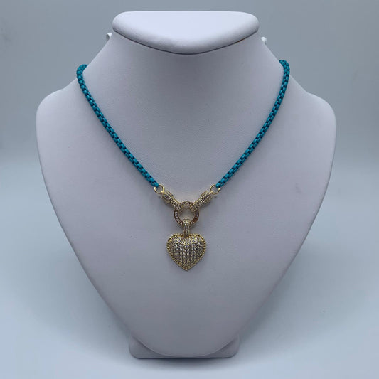 Lucky Heart Turquoise