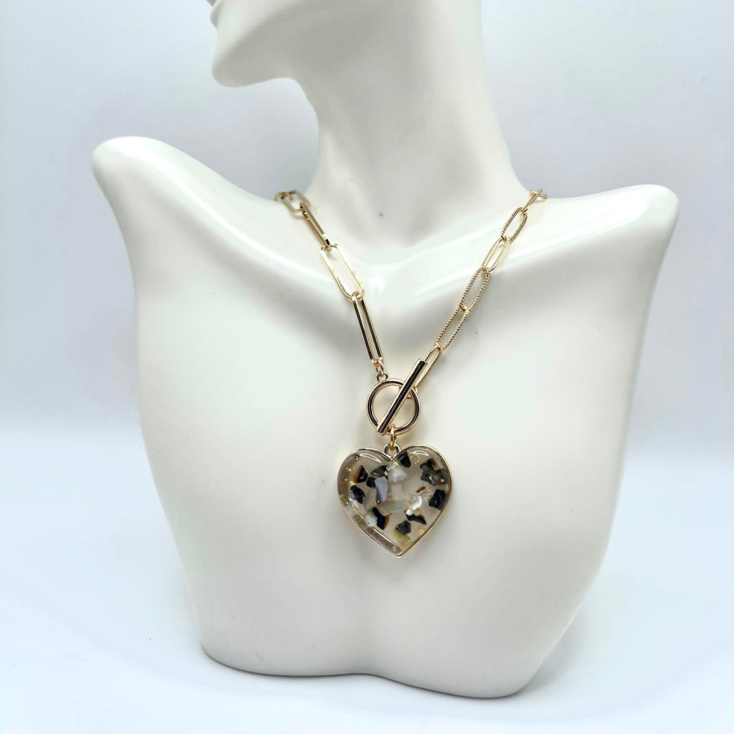 Golden Heart Necklace