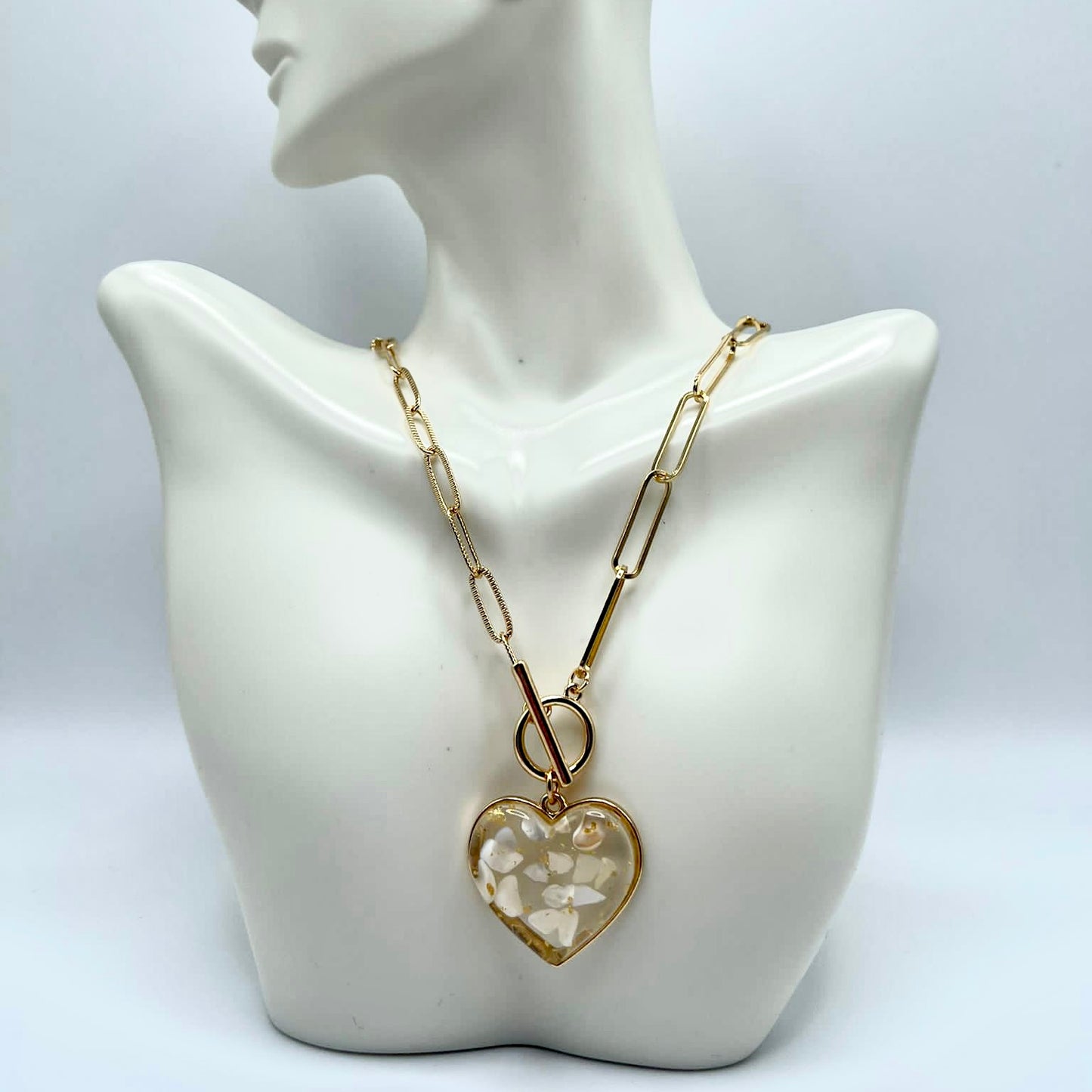 Golden Heart Necklace